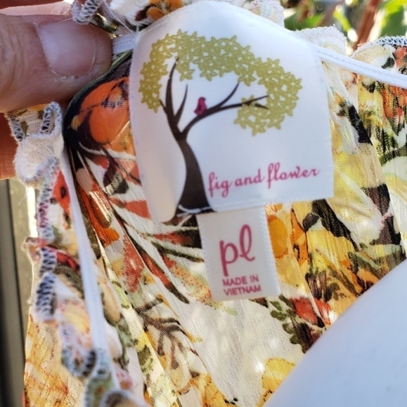 Anthropologie Boho. Olive Hill Floral Alexa‎ Dress - Picture 4 of 5